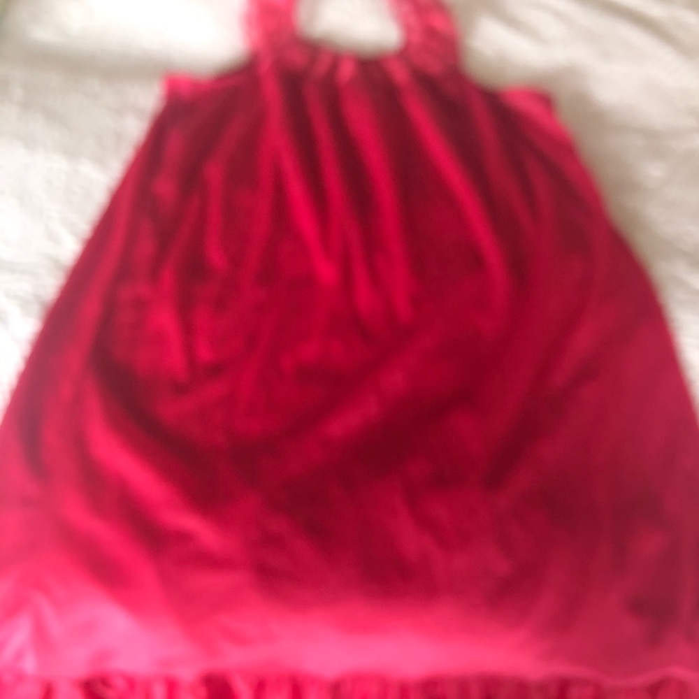 Vintage red night dress